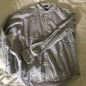 Boys Ralph Lauren Long Sleeve Golf Shirt